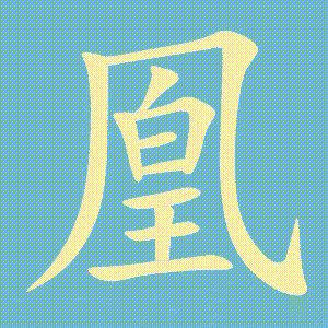 凰的笔顺动画演示