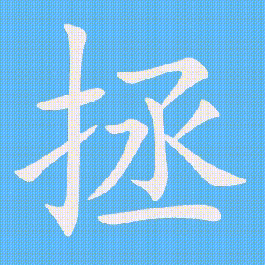 拯的笔顺动画演示