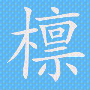 檩的笔顺动画演示